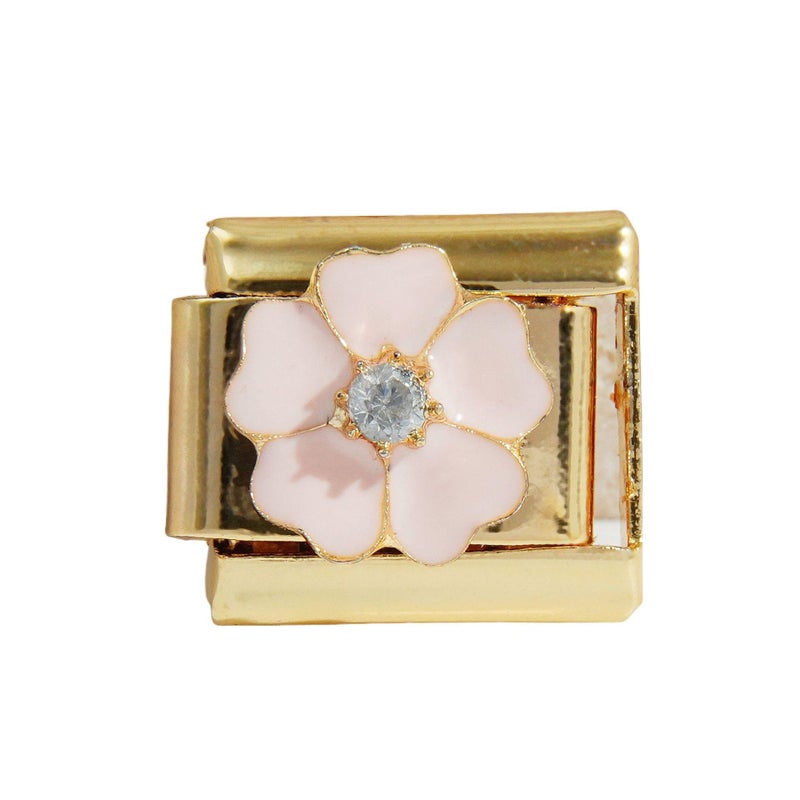 New Italian Stretch Module Stainless Steel Color-Preserving Golden Gem Men'S And Women'S All-Match Fashion Bracelet Accessories Chain - Image 3